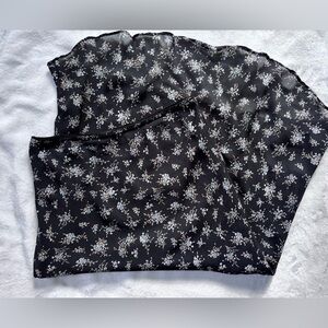 Vintage Ricki’s floral midi skirt